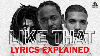 Kendrick Lamar "Like That" Lyrics Explained