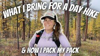 What I Bring for a Day Hike + How I Pack My Pack | 2024