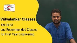 Vidyalankar Classes : The BEST and Recommended Classes for First Year Engineering