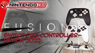 Fusion Pro Nintendo Switch Controller 2022 Review! PowerA's Greatest Controller - My Custom Display!