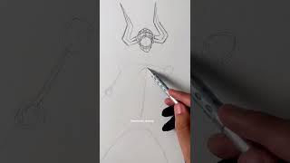 Draw Ichigo Vasto Lorde BLEACH #short