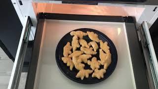 Microwaving dino nuggies