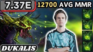 7.37e - Rank 5 Dukalis VENOMANCER Hard Support Gameplay 27 ASSISTS - Dota 2 Full Match Gameplay