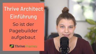 Thrive Architect Tutorial [deutsch]: So ist der Pagebuilder aufgebaut