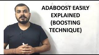 What is AdaBoost (BOOSTING TECHNIQUES)
