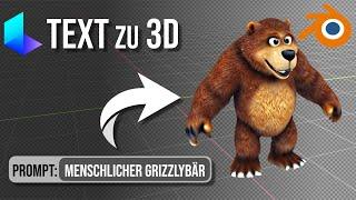 Text zu 3D geht jetzt ganz einfach | 3D Objekte mit Luma Genie erstellen & in Blender verwenden