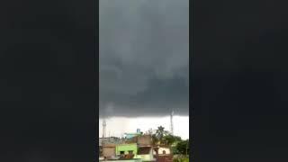 Yaas Cyclone: Watch The Visuals Of an Intense Tornado in West Bengal's North 24 Pargana | Shorts