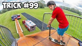 Trying 100 Most Dangerous Tricks! *sent to hospital*