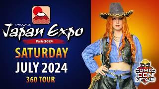 Japan Expo Paris 2024: 360° Virtual Tour from the Busy Entrance – Saturday