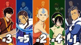 Ranking the Most Powerful Members of Team Avatar