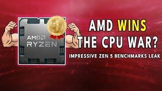 IMPRESSIVE Zen 5 Benchmarks LEAK | AMD WINS The CPU War?!