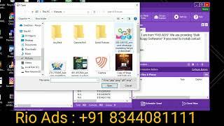 Unlimited Button Options Bulk Whatsapp Marketing Software | Rio ads | Bot Moster Version 2.0