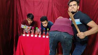 Funny ball challenge back caning punishment | Back canning punishment ball | Back canning challing