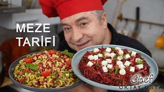 En Kolay ve Lezzetli MEZE Tarifi ️Nasıl Yapılır? | Chef Oktay Usta