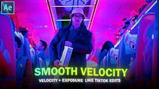 How to make velocity edit :after effects