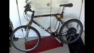 eBike at parks, hills, grass, neighborhood: 1500w 52volt 20ah (rear hub motor, electric bike, kit)