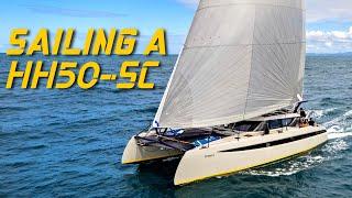 TEST SAILING a HH50 SC Performance Catamaran 'Synergy'