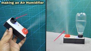 Making an Humidifier at home | how to make mist maker | cool mist Air Humidifier for Room