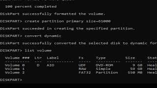 How to Create GPT (UEFI) (Guide Partition Table) Partition by CMD Method