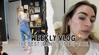 LIFE UPDATES + Best Petite Jeans | Weekly Vlog