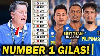 GILAS NUMBER 1 SA ASYA! Dinumina ng Gilas ang Stats sa FIBA Asian Qualifiers | Nangunguna si Scottie