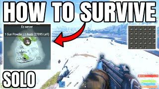 How to Survive SOLO - Rust Console Edition