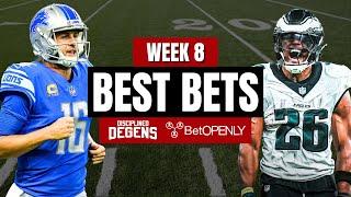 Best Bets - NFL Week 8 - Disciplined Degens Podcast