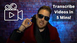 How to Transcribe Your Videos in 5 Minutes with Rev