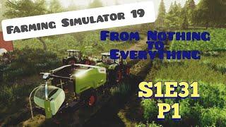 Farming Simulator 19 From Nothing To Everything S1E31 Part 1 Timelapse  (Logitech G27)