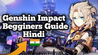 Genshin Impact Beginner Guide | How To Play Genshin impact | Hindi