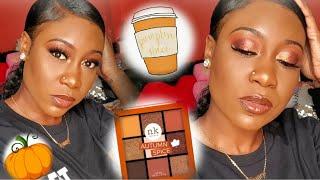 **new** nicka k autumn spice palette for dark skin | beauty supply store makeup