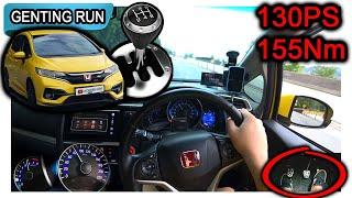 GK5 Honda Fit RS 6MT | Malaysia #POV [Genting Run 冲上云霄] [CC Subtitle]