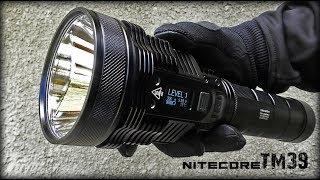 Самый мощный фонарь в мире Nitecore TM39/Tactical flashlight