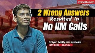 Why I Failed To Crack IIMs Despite 99%ile in Three CAT Attempts ft.Sayan (MDI Gurgaon)