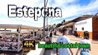 Estepona, Spain: A Picturesque Coastal Gem | Costa del Sol, Malaga [4K] [January 2024]