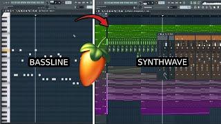 HOW TO MAKE SYNTHWAVE FROM BASSLINE