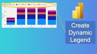 Power BI Dynamic Legend in Stack Bar Chart | Power BI slicer to change the Chart Legend Dynamically