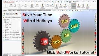 SolidWorks keyboard Shortcuts and Hot keys