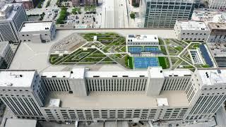 Chicago's Old Post Office Building in 2020 - Indoor Drone Tour