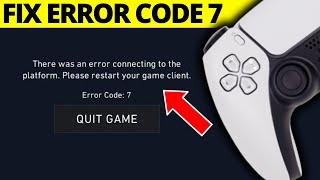 Valorant PS5 / XBOX: Fix Error Code 7