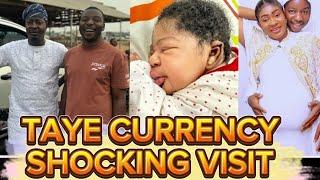 TAYE CURRENCY~SEE HOW TAYE CURRENCY SURPRISED AGBALA GABRIEL ON THE ARRIVAL OF THEIR NEW BABY....