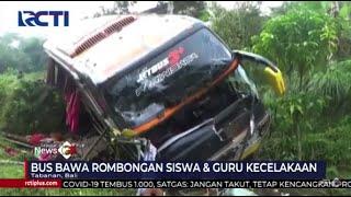 Rem Blong, Bus Rombongan Siswa & Guru SMP Asal Surabaya Kecelakaan di Bali #SeputariNewsPagi 20/06