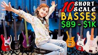 10 Short-Scale Bass Guitars from $89 to $1K