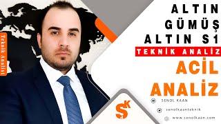 25.07.2024 | SENOL KAAN | ALTIN ANALİZİ |  ALTIN S1 ANALİZİ  |   GÜMÜŞ ANALİZİ