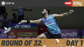 KAPAL API Indonesia Open 2024 | Day 1 | Court 3 | Round of 32