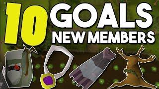 Top 10 Early Game Goals For Fresh Accounts! What to do After You Leave Tutorial Island! [OSRS]