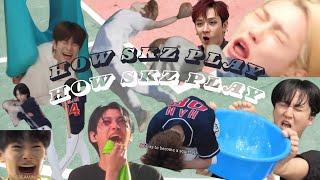 SKZ Being Bad at Games/Sports for 12 min (full of frustration, pain, & broken things)