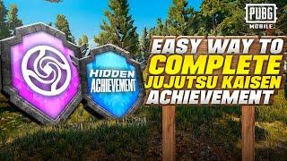 New Hidden Achievement | How Complete Jujutsu Kaisen Achievement in PUBGM |1.8 Update