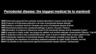 Periodontitis: the biggest medical lie to mankind! Dr Mark Bonner Alert