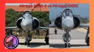 Les 7 différences entre un Mirage 2000-5 et un Mirage 2000C